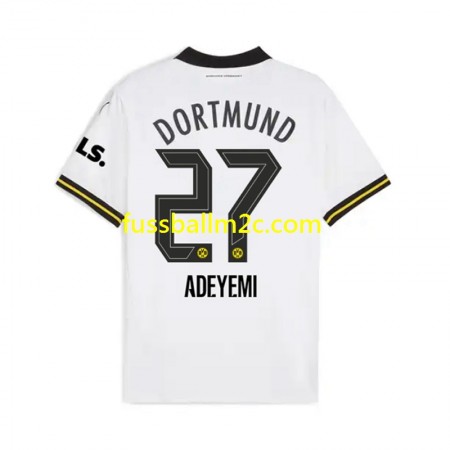 Fußballtrikots Borussia Dortmund Karim Adeyemi 27 Ausweich Trikotsatz 2024-2025